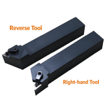 Right hand and reverse external turning tool holder for CNC lathe