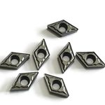 Black coated CNMG carbide turning inserts for cast iron machining