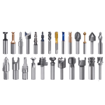 Custom shaped solid carbide form tools, custom CNC profile cutting tools