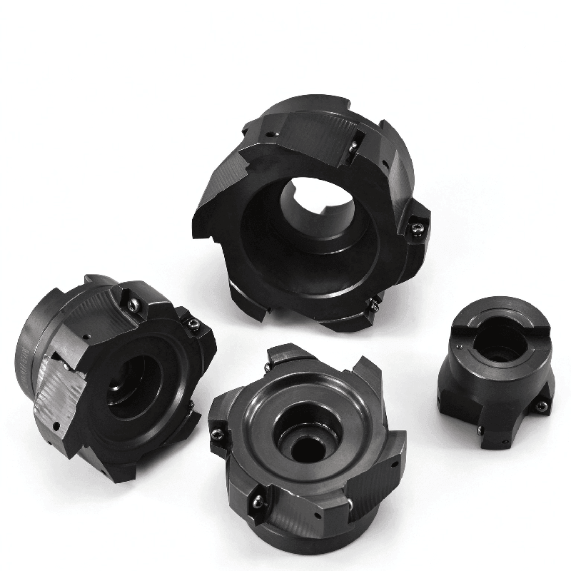 Indexable face milling cutter set, multiple sizes face mill for CNC machining center