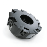 Indexable face milling cutter with replaceable carbide inserts for CNC machining center