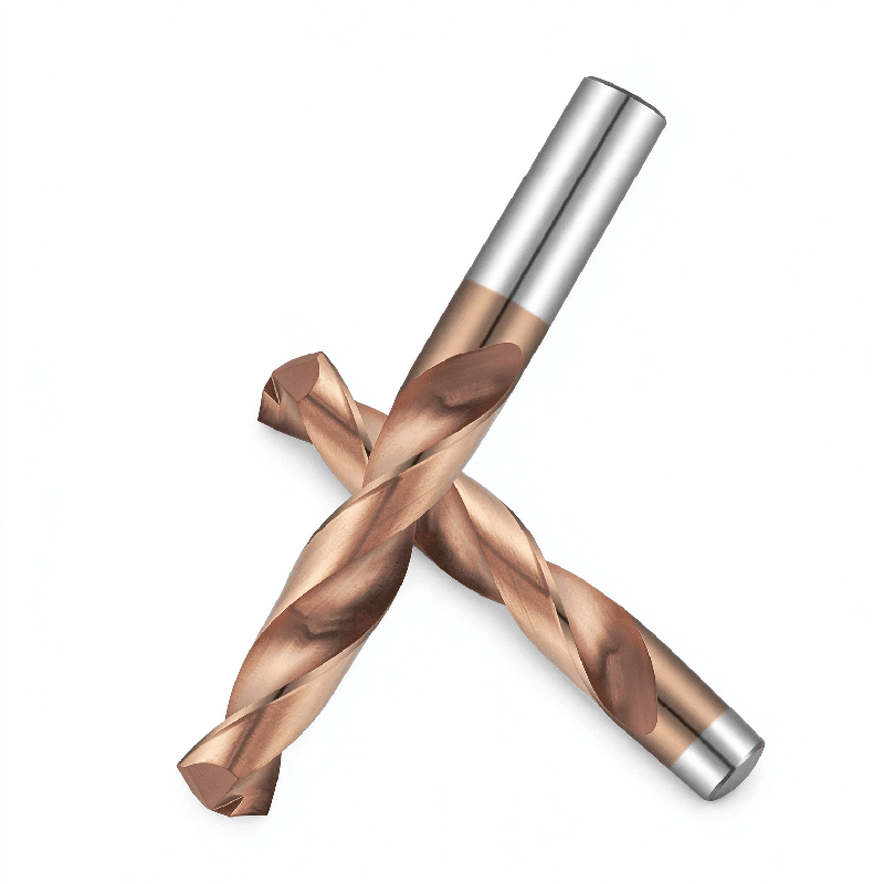 Solid Carbide Twist Drill Bit, CNC Metal Drilling Tool