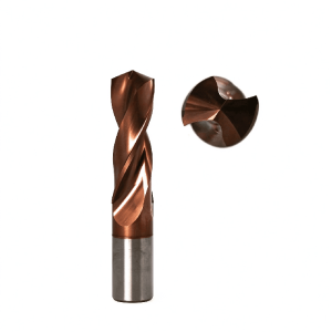 Solid Carbide Internal Coolant Twist Drill, TiSiN Coated CNC Drill Bit for Metal Machining