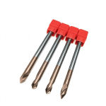 Solid Carbide Spot Drill Set, CNC Spotting Drill Bits with Plastic Storage Cases