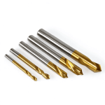 Solid Carbide Spot Drill, CNC Spotting Centering Drill Bits with TiN Coating